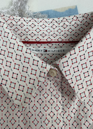 Базовая рубашка бренд томми хилфигер