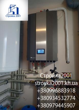 Монтаж опалення в приватному будинку Харків