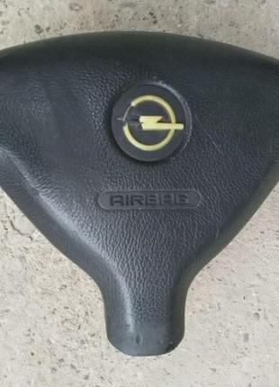 Подушка безопасности водительская Opel Astra G - Zafira A 9043728