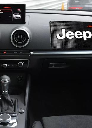 Антискользящий коврик на панель авто Jeep (Джип)