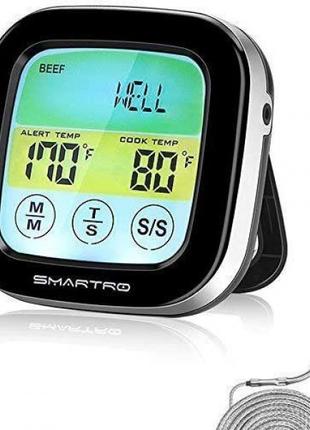 Электронный термометр для мяса с ЖК дисплеем