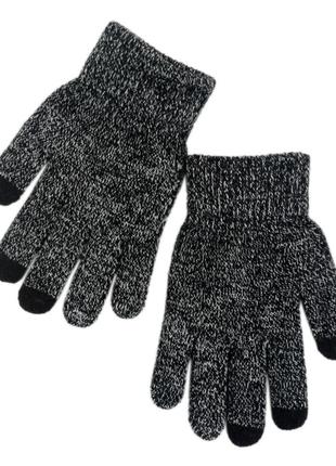Сенсорные перчатки, темно-серый
