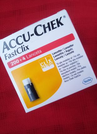 Ланцеты Accu-Chek FastClix иголки для ланцетного устройства