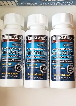 Kirkland minoxidil 5% киркланд миноксидил лосьон для роста вол...