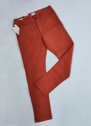 Штаны  брюки кирпичного, терракотового цвета jack&jones, w29/l...
