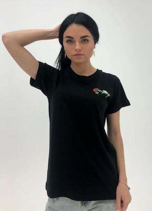 Футболка женская off-white 21277 black l