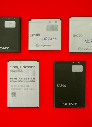 Аккумуляторы Sony Ericsson EP500 BA600 BA700 BST-41