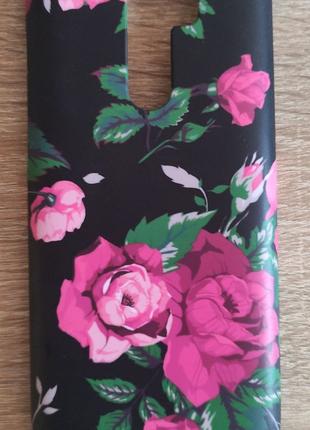Накладка Gingle Matte Case Xiaomi Redmi Note 8 Pro принт цветы