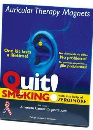 Магнитная клипса против курения Zerosmoke ЗероСмок Quit Smoking