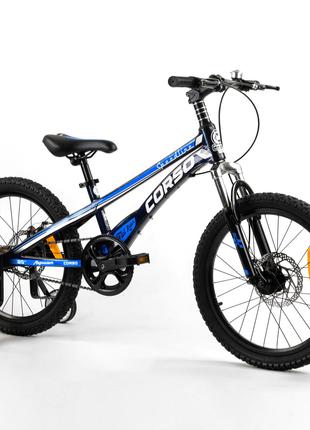 Велосипед «Corso 20", темно-синий». Производитель - Corso (103...