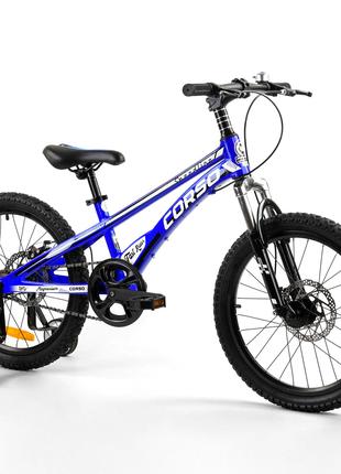 Велосипед «Corso 20", синий». Производитель - Corso (103521048)