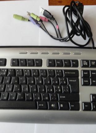 Клавиатура A4TECH KLS-23MU PS/2  с USB