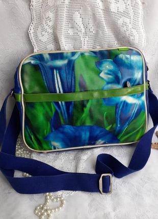 Floralp сумка мессенжер оригинал 3d принт портфель через плечо...