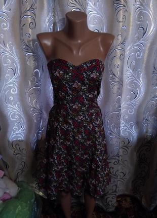 Очень красивое платье с цветочным принтом jane norman