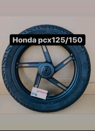 Honda PCX 125 150 диск колесо резина шина 90 90 14