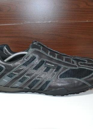 Geox 47р ботинки кожаные туфли  полуботинки кроссовки
