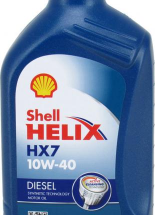 Масло моторное SHELL HELIX HX7 DIESEL 10w-40 1 л (550021881)