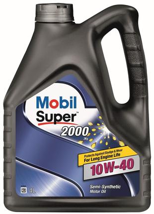 Масло моторне MOBIL Super 2000 10W40 4 л (152050)