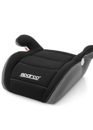 Дитяче сидіння бустер SPARCO F100K Чорно-сірий