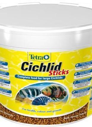Корм для рыб Tetra Cichlid Sticks 10 л/ 2,9 кг