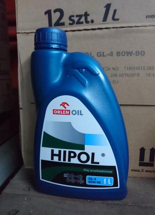 Трансмиссионное масло Orlen Hipol Gear GL-5 80W-90 1л