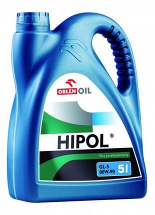 Трансмиссионное масло Orlen Hipol Gear GL-5 80W-90 5л