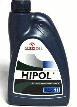 Трансмиссионное масло Orlen Hipol Semisyntetic GL-5 75W-90 1л