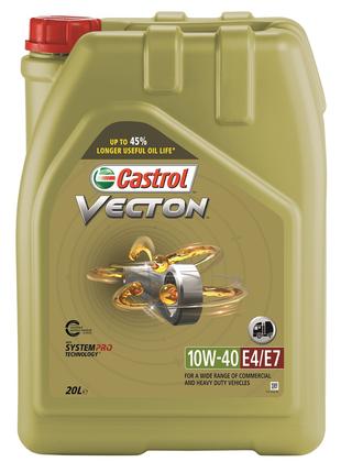 Моторное масло Castrol Vecton 10w-40 E4/E7 20л