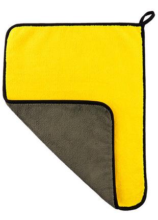 Салфетка из микрофибры 30x60см 400г/м2 для полировки автомобиля
