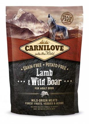 Корм для собак Carnilove Lamb and Wild Boar 1.5кг