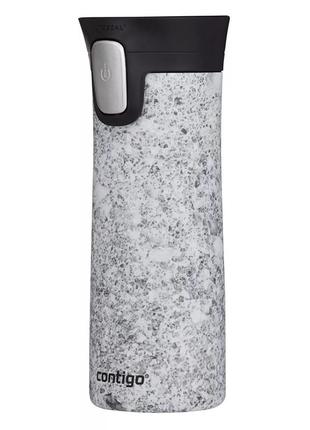 Термочашка Contigo Pinnacle Couture 420 мл Speckled Slate сера...