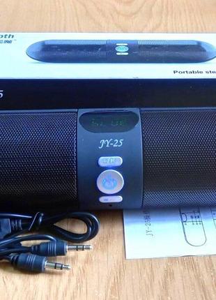Колонка Bluetooth SPS WS JY-25, FM радио, MP3 (TF/USB), AUX, L...