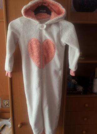 Человечек, кигуруми, пижама,  зайка костюм, h&m