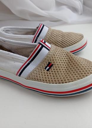 Tommy hilfiger. слипоны, эспадрильи сеточка 27 размер