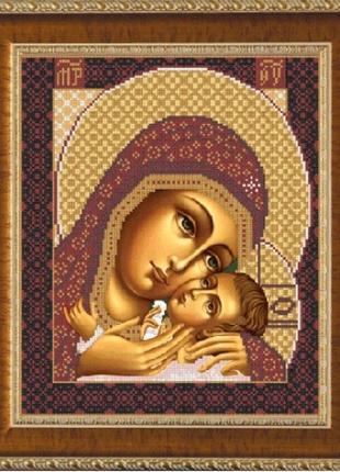 Набор для вышивки бисером "Корсунская икона Божией Матери" Бог...