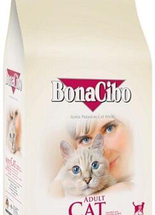BonaCibo Adult Cat корм для взрослых кошек всех пород-5кг