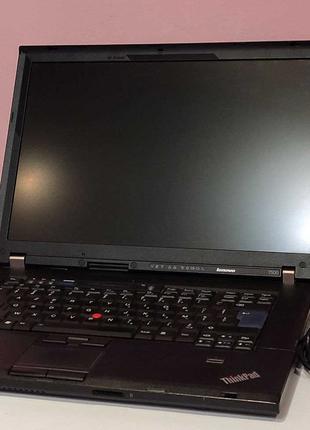 Ноутбук Lenovo T61/T7500/2gb DDR2/120gb SSD бу бюджетный