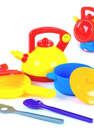 Детская игрушка «Набор посуды 7 предметов, разноцветный». Прои...