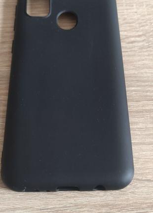 Силиконовый чехол Candy для Samsung Galaxy M30S / M21 черный