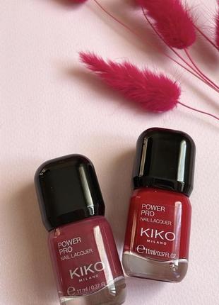 Лак для нігтів power pro nail lacquer від kiko milano