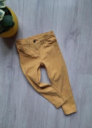 Штаны желтые джинсы next 4 года