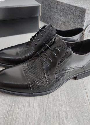 Новинка! якісні шкіряні чоловічі туфлі від українського виробника