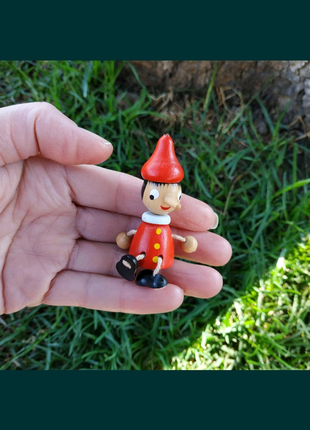 Деревянная игрушка Пиноккио Буратино