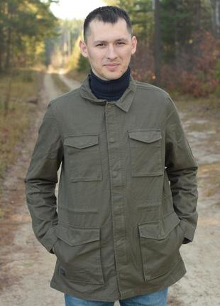 Мужская куртка рубашка ветровка в военном стиле firetrap англия