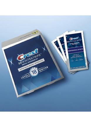 Відбілюючі смужки для зубів crest dental whitening treatment p...