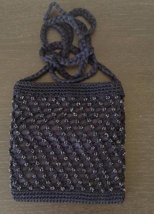 Красивенная сумочка расшита бисером accessorize