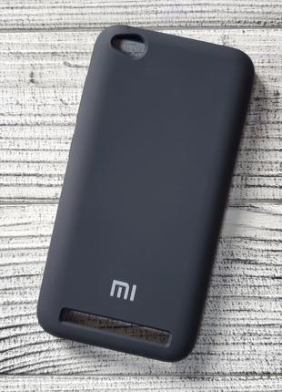 Чехол Xiaomi Redmi 5A накладка для телефона черный