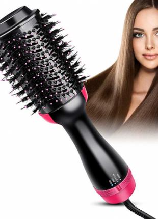 Керамическая фен щетка для укладки волос 3 в 1 One Step Hair D...