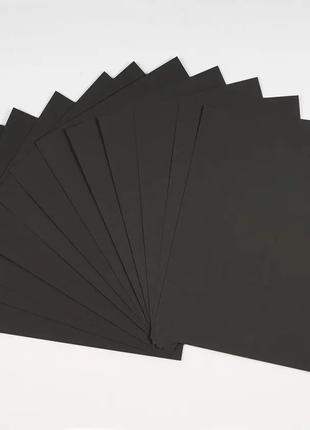 Набор черной бумаги для рисования 38х26