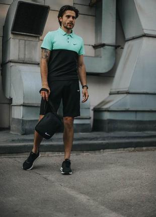 Футболка + шорты + подарок nike / спортивный костюм летний муж...